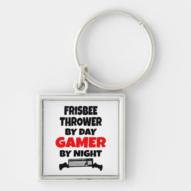 Llavero Gamer Frisbee Thrower (Frente)