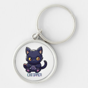 Llavero Gamer gato