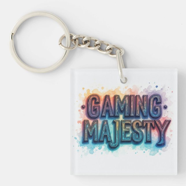 Llavero Gaming Majesty (Frente)