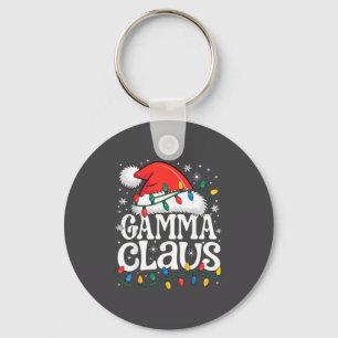 Llavero Gamma Claus Divertida Navidad Abuela Navideña Esti