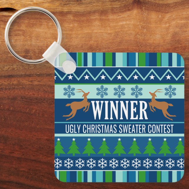 Llavero Ganador del concurso de sudaderas Navidades (Anverso)