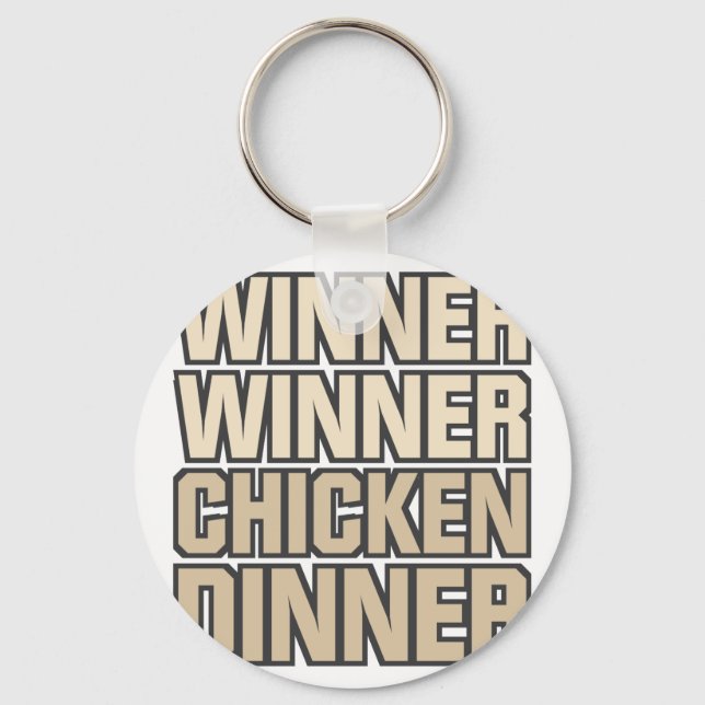 Llavero Ganadora de la cena de pollo (Anverso)