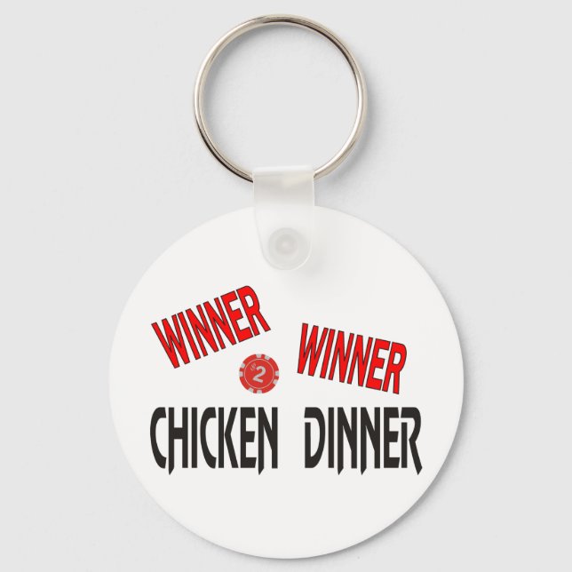 Llavero Ganadora de la cena de pollo (Anverso)