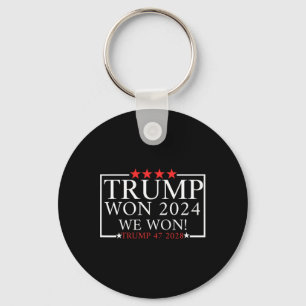 Llavero Ganamos Trump Ganó Trump Presidente 2025 - Trump 4