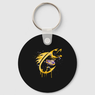 Llavero Ganchos de Pesca de los LSU Tigers 