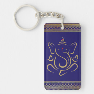 Llavero Ganesh Acrylic Keychain