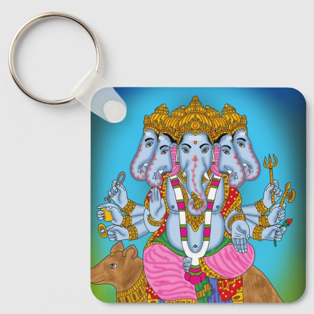 Llavero Ganesha Keychain (Anverso)