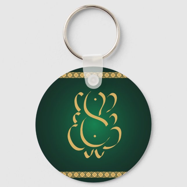 Llavero Ganesha - Keychain (Anverso)