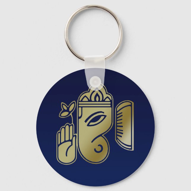Llavero Ganesha - Keychain (Anverso)
