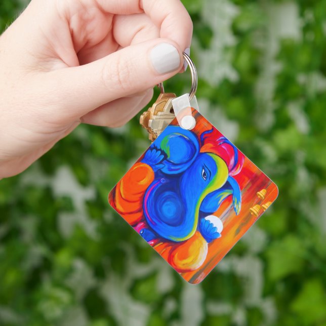 Llavero Ganesha Keychain (Mano)