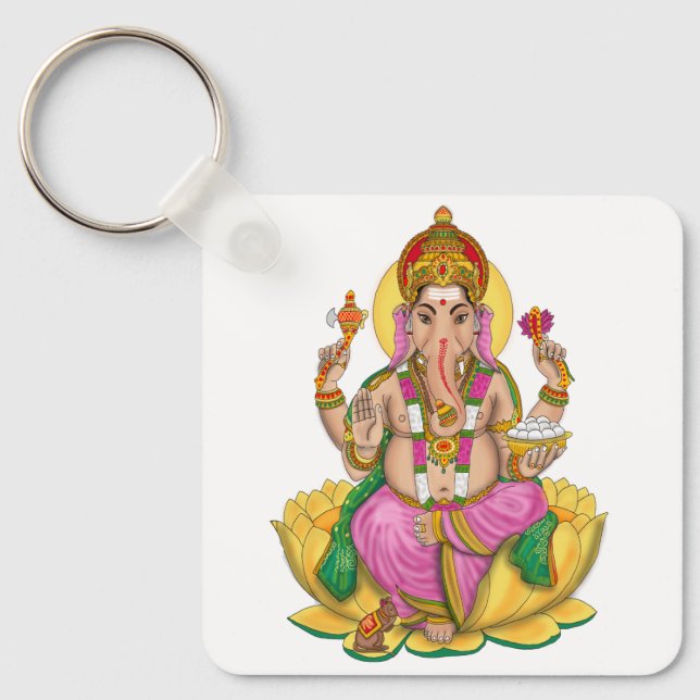 Llavero Ganesha Keychain (Anverso)