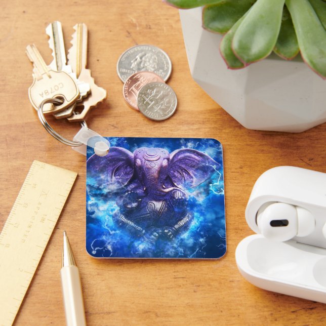 Llavero Ganesha Keychain For Diwali Gift (Escritorio )