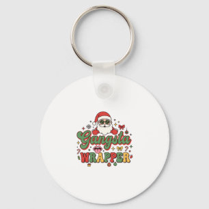 Llavero Gangsta Wrapper Santa Navidad