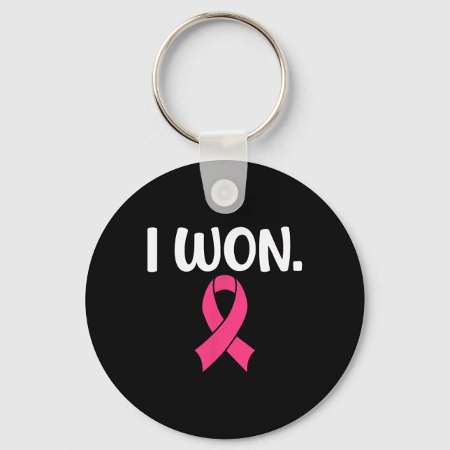 Llavero Ganó apoyo para la sensibilización sobre el cáncer (Anverso)