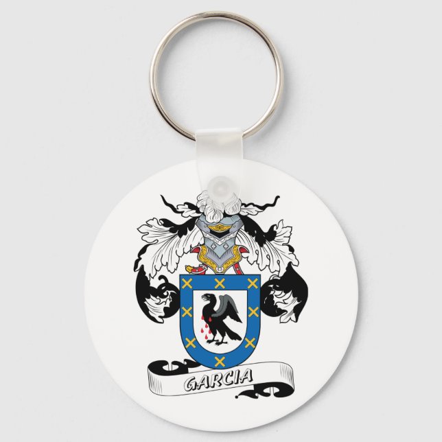 Llavero Garcia Family Crest (Anverso)