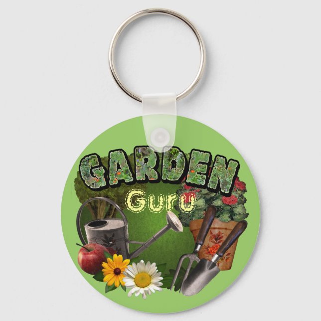 Llavero Garden Guru (Anverso)