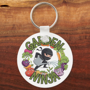 Llavero Garden Ninja Design - Gráficos Divertidos de Jardi