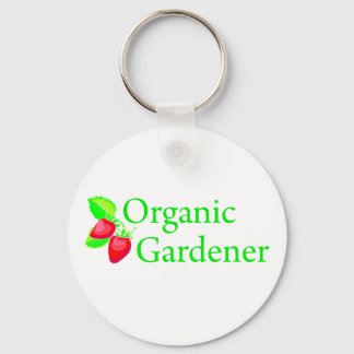 Llavero Gardener orgánico - Fresas