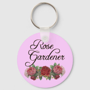 Llavero Gardener Rosa diciendo con Rosas