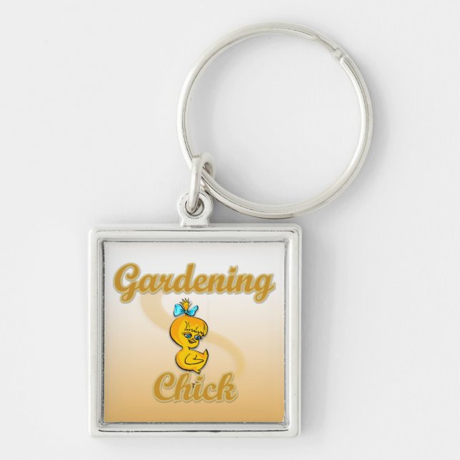 Llavero Gardening Chick (Frente)