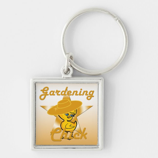 Llavero Gardening Chick #10 (Frente)
