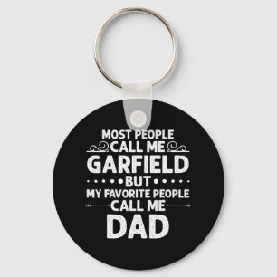 Llavero GARFIELD Gift Name Fun Padre's Day Personalized M