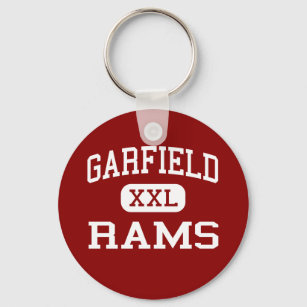 Llavero Garfield - Rams - High School - Akron Ohio