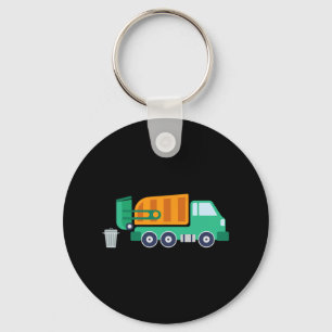 Llavero Garge Camión Recycle Waste Trash Collector Earth D