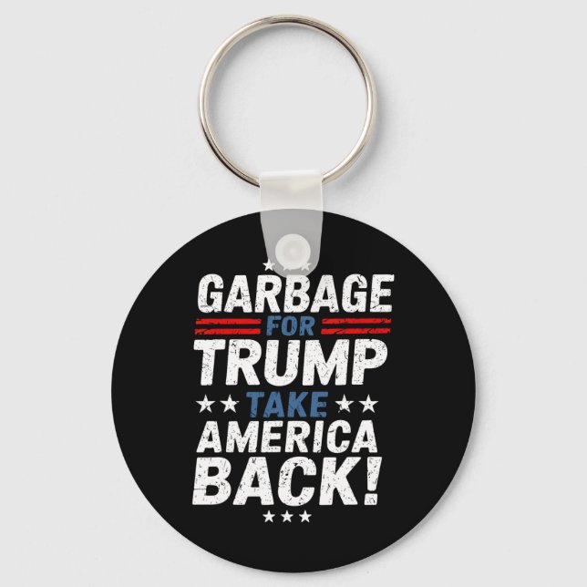Llavero Garge For Trump Take America Ck Presidential Elect (Anverso)