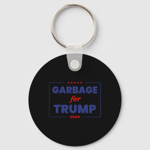 Llavero Garge para Trump 2024 Divertido partidario de Trum
