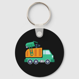 Llavero Garge Truck Reciclaje Residuos Reciclador Trash Co