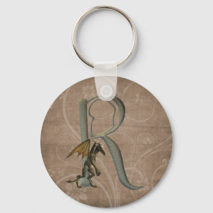 Llavero Gargoyles Monogram R