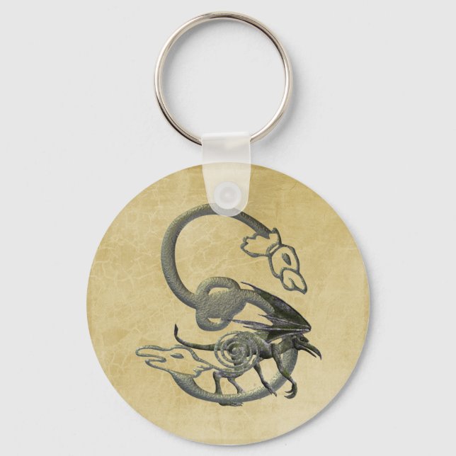 Llavero Gargoyles Monogram S (Anverso)