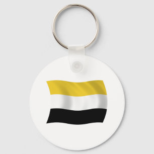 Llavero Garifuna Flag Keychain