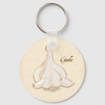 Garlic Keychain