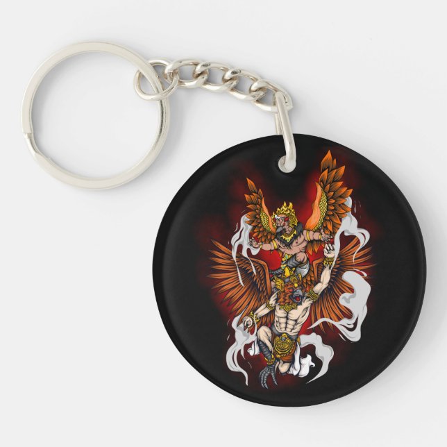 Llavero garuda (Frente)