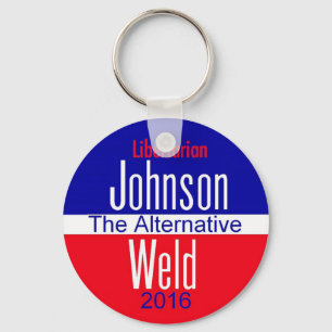 Llavero Gary JOHNSON Keychain 2016