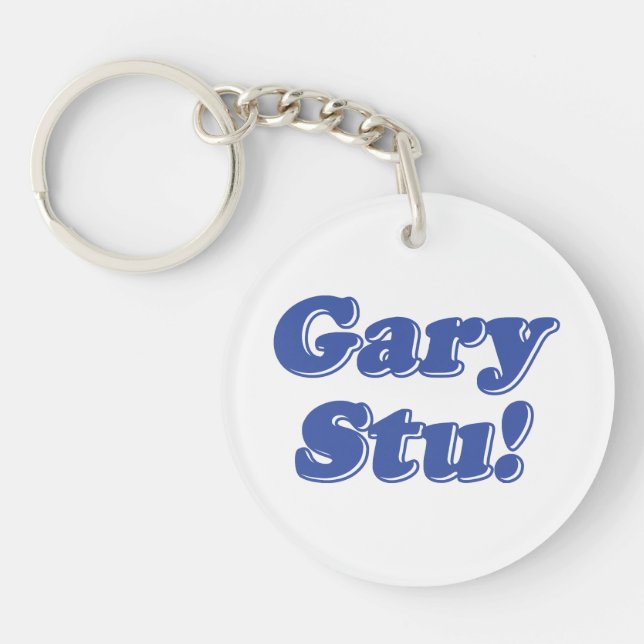 Llavero ¡Gary Stu! (Frente)