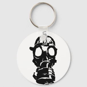 LLAVERO GAS MASK STENCIAL