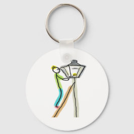 Llavero Gaslighting Stickman