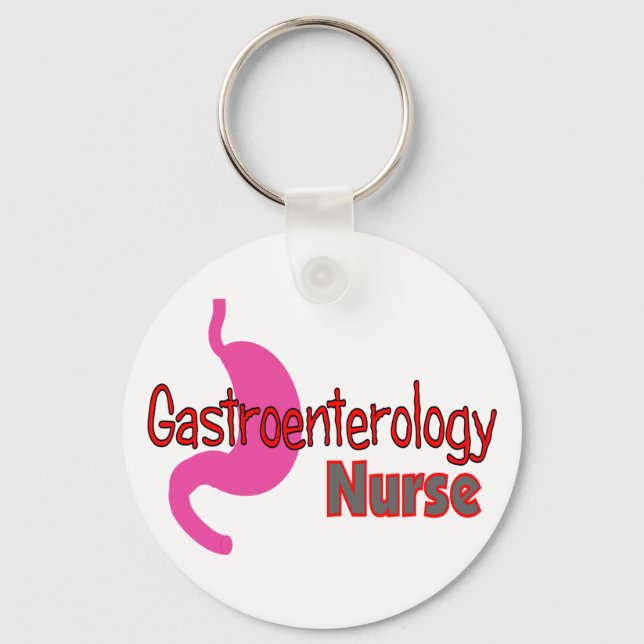 Llavero Gastroenterología NURSE Estómago único (Anverso)