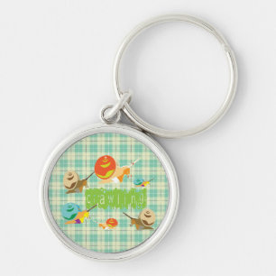 Llavero gateo de caracoles