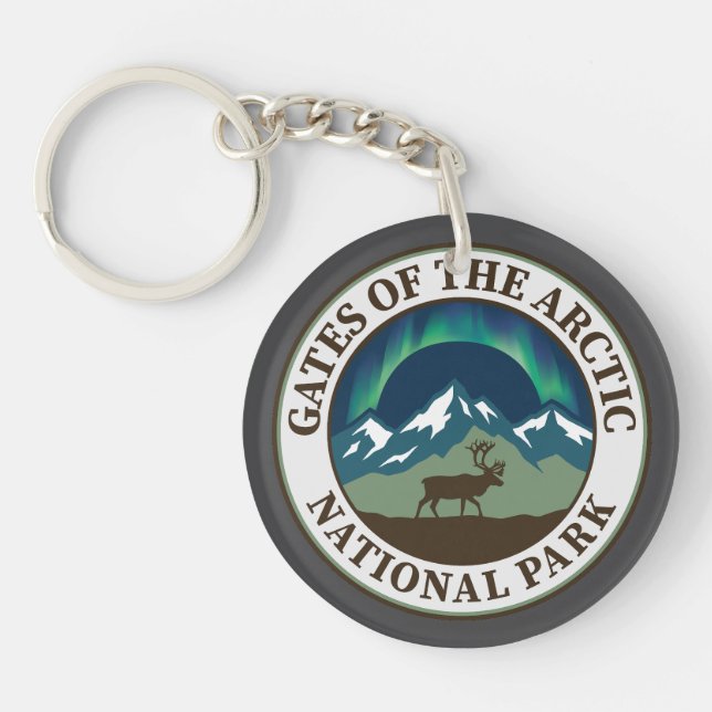 Llavero Gates of the Arctic National Park (Frente)