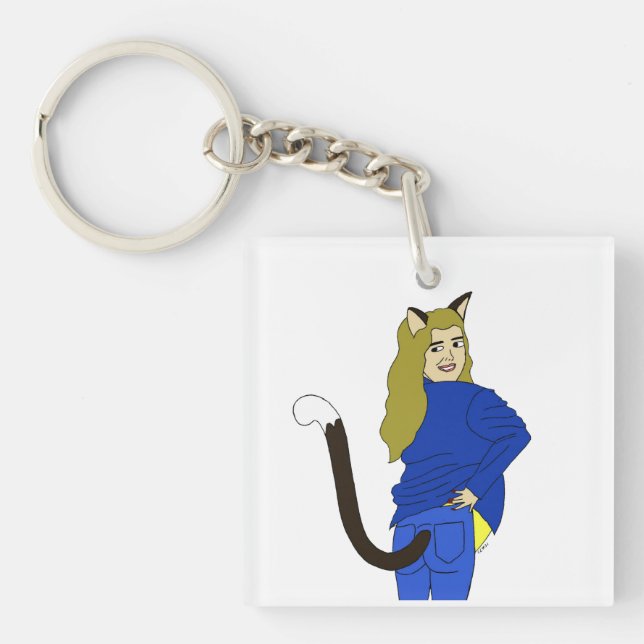 Llavero gatita    (Frente)