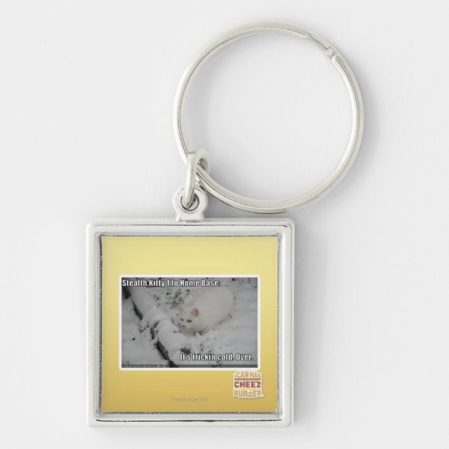 Llavero Gatito 1 de la cautela (Frente)