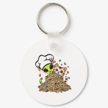 Gatito Chef Alien Cute