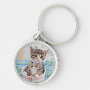 Llavero Gatito de Munchkin con la cinta bonita