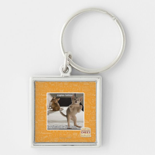 Llavero Gatito del rapaz (Frente)