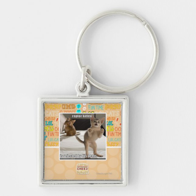 Llavero Gatito del rapaz (Frente)