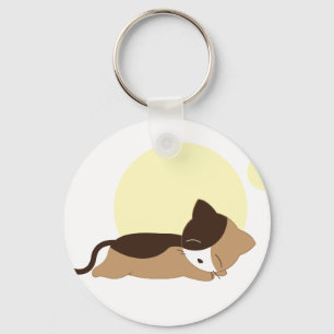 Llavero Gatito durmiente